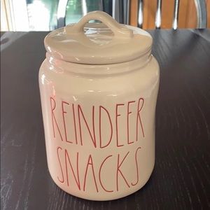 Rae Dunn Christmas canister